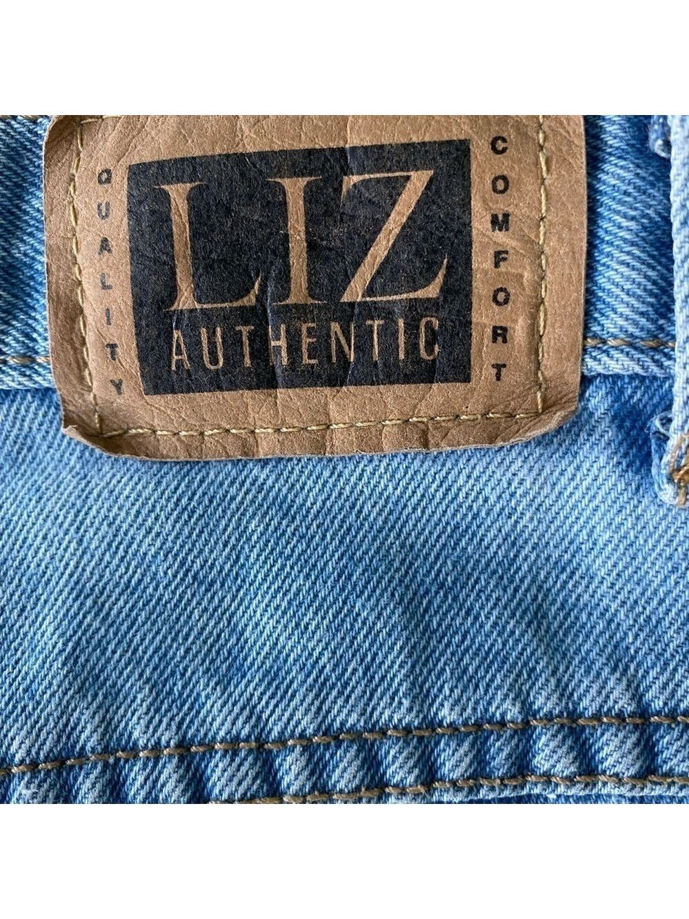 Vintage Liz Claiborne Denim Jeans High Rise Size 14 - Picture 4 of 9